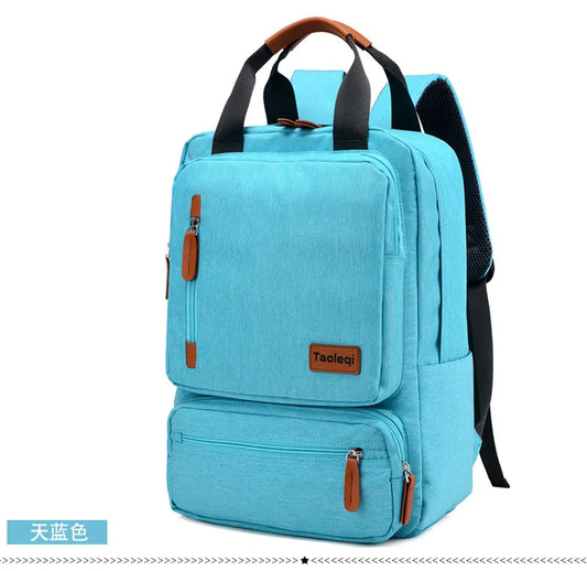 Canvas Travel Backpack for Men and Women