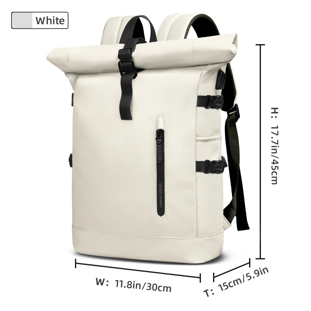 Large Laptop Backpack with USB Port and Anti-Theft Design