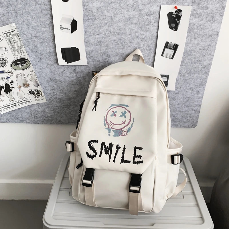 Waterproof Cartoon Pattern School Backpack