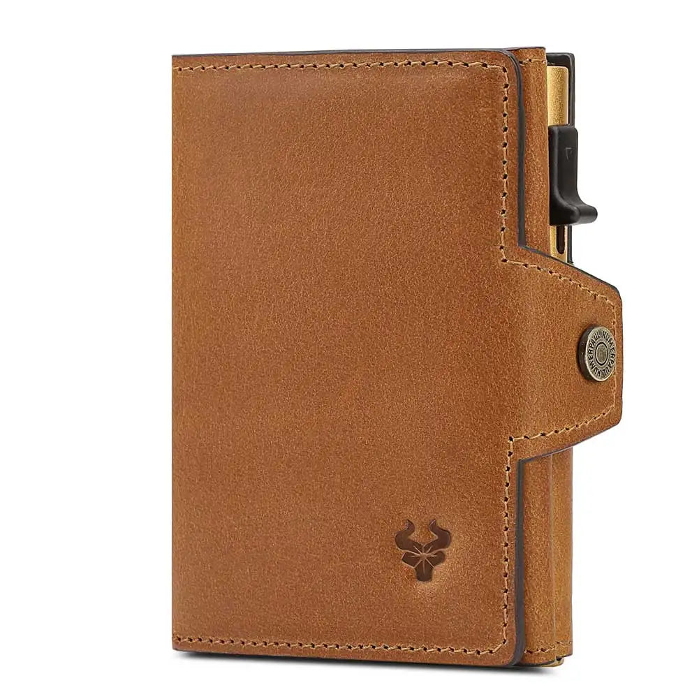 HUMERPAUL Smart Pop-Up RFID Card Wallet with Coin Purse