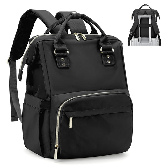 Women's Water-Resistant Laptop Backpack with USB Port - Professional Travel & Work Bag
