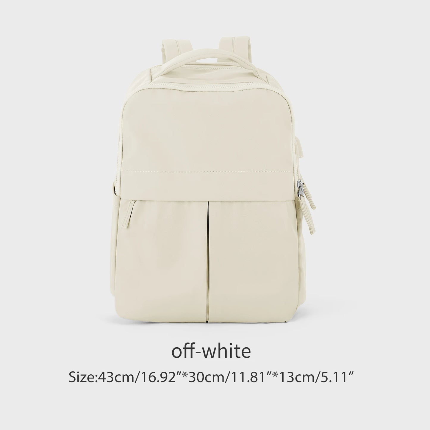 Fewchor Women's 15.6'' Laptop Backpack - College Work Travel Business Bag with USB