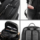 Genuine Leather Laptop Backpack for Men