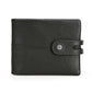 CONTACT'S Crazy Horse Leather Men's Wallet with Coin Purse