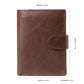 JOGUJOS Crazy Horse Leather Men's RFID Wallet Travel Organizer