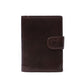 JOGUJOS Crazy Horse Leather Men's RFID Wallet Travel Organizer