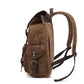 IGETBAG Oil Wax Canvas Backpack - Vintage Waterproof Laptop Drawstring Rucksack