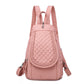 LANYIBAIGE Soft Washed Leather Backpack - Cute Small School Bag for Girls