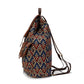 Women's Floral Canvas Backpack
