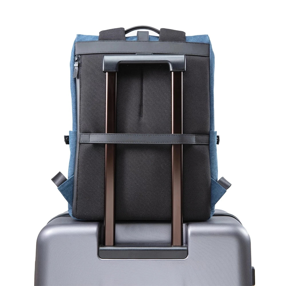 90 NINETYGO Oxford Backpack - British Style 15.6" Laptop Bag for Men & Women