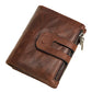 JOGUJOS Crazy Horse Leather Men's RFID Wallet Travel Organizer