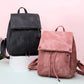 Vintage Leather Backpack for Women