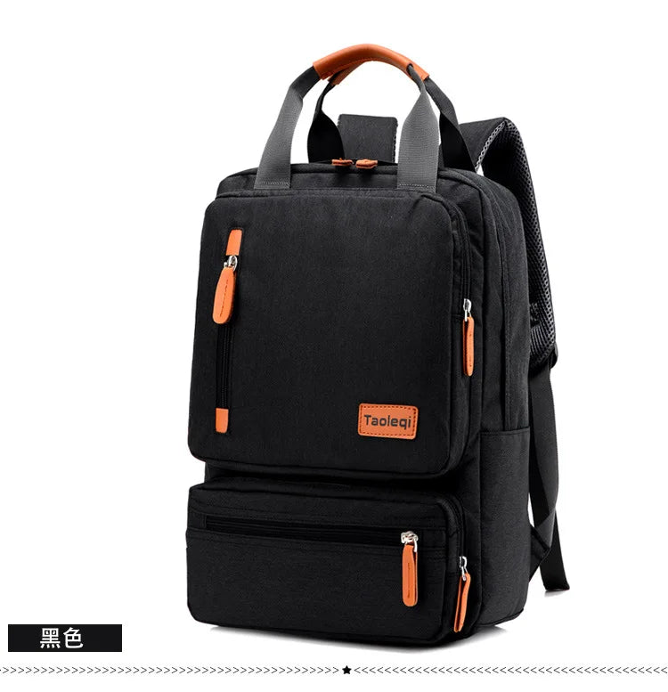 Canvas Travel Backpack for Men and Women