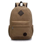 Canvas Laptop Backpack - Large Vintage School Travel Rucksack with USB