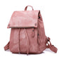 Vintage Leather Backpack for Women