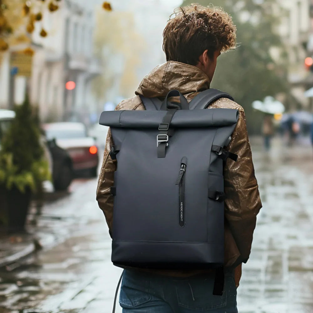 Large Laptop Backpack with USB Port and Anti-Theft Design