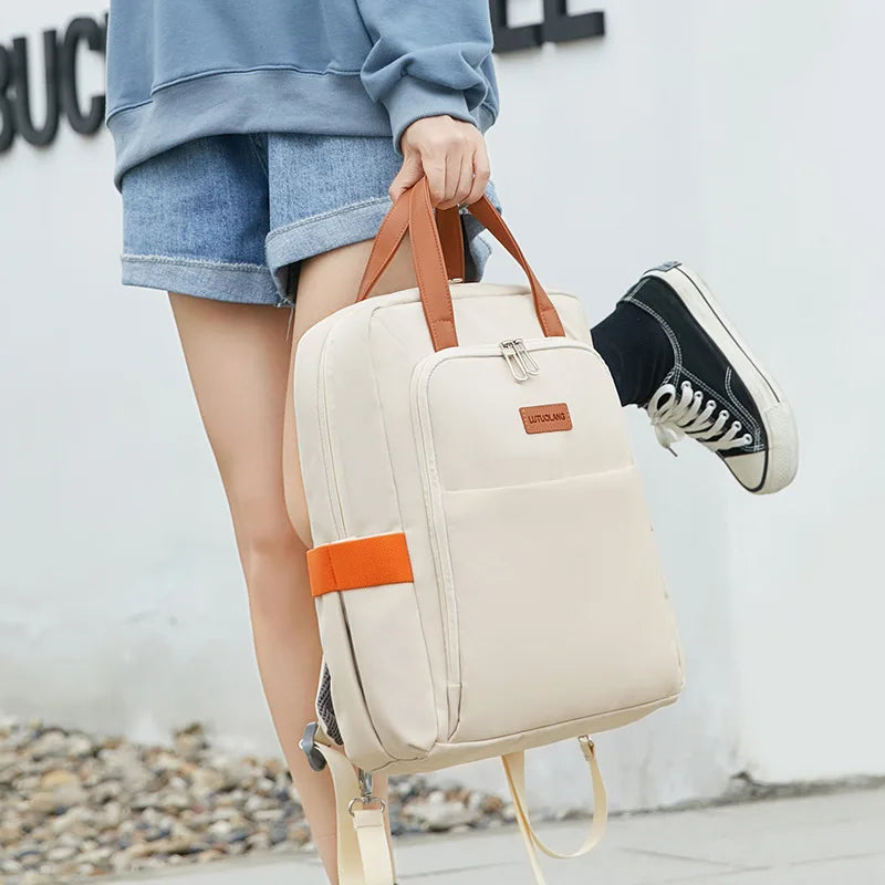 14-Inch Laptop Backpack for Women - Anti-Theft College & Travel Backpack