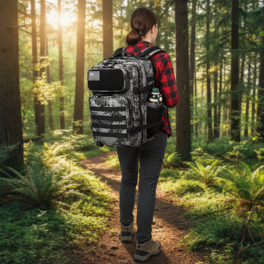 ReFire Gear 45L Tactical Backpack - Outdoor Camping Hiking Survival Rucksack