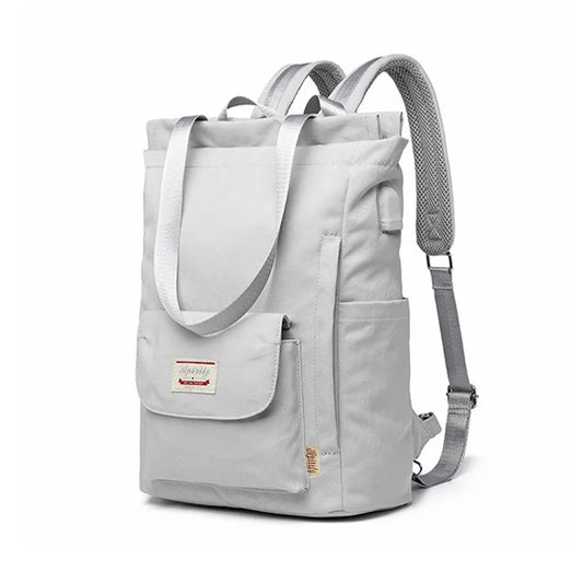 Women's Waterproof Laptop Backpack with USB Port