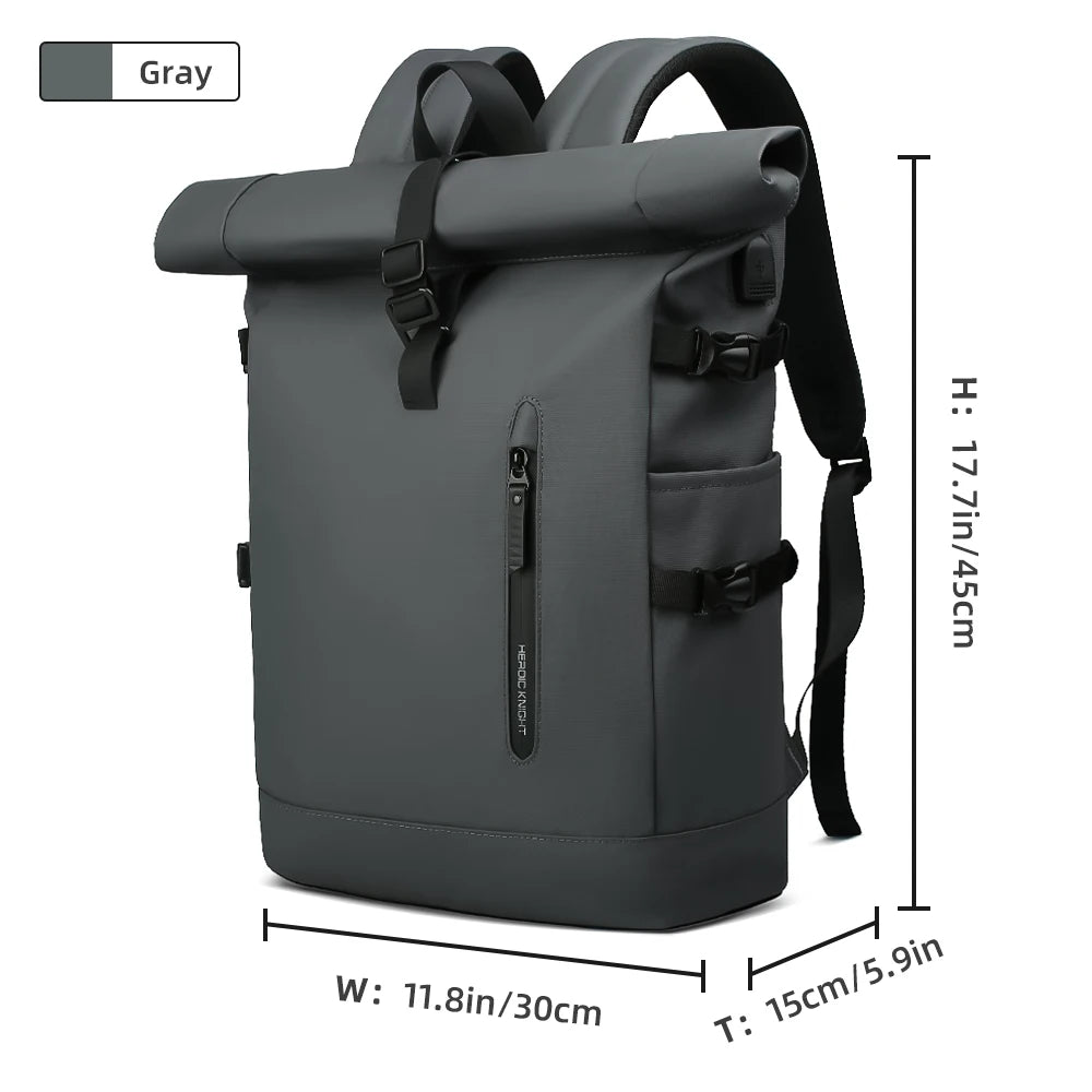 Large Laptop Backpack with USB Port and Anti-Theft Design