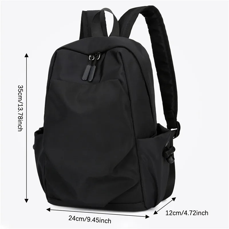 STACEYO Small Men's Backpack - Fashion Waterproof Canvas Sports Travel Bag