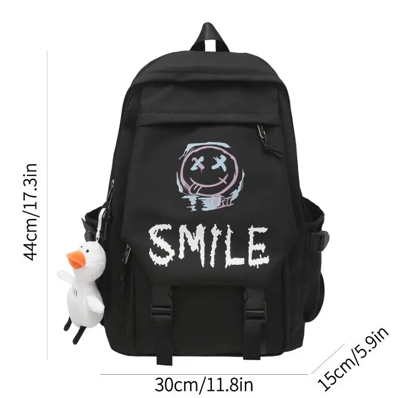 Waterproof Cartoon Pattern School Backpack