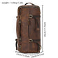 Genuine Leather Backpack Travel Daypack