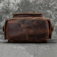 Newsbirds Genuine Leather Backpack - 17 Inch Laptop Travel Daypack
