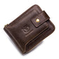 CONTACT'S Crazy Horse Leather Wallet - Men's Casual Coin Purse
