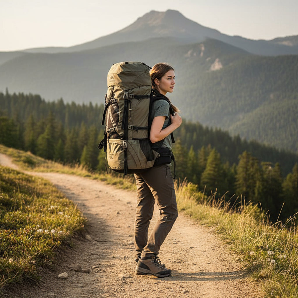 Naturehike 70L+5L Hiking Backpack - Waterproof Mountaineering Pack with Rain Cover