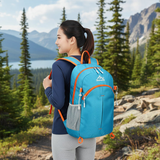 HTLT Ultralight Foldable Hiking Backpack - Compact Travel Cycling Pack