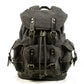 Canvas Leather Travel Backpack