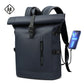 Large Laptop Backpack with USB Port and Anti-Theft Design