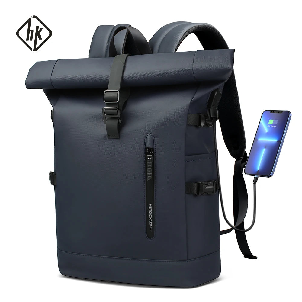 Large Laptop Backpack with USB Port and Anti-Theft Design
