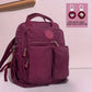 Women's Waterproof Nylon Laptop Backpack - Multi-Pocket Travel & School Bag