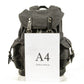 Canvas Leather Travel Backpack