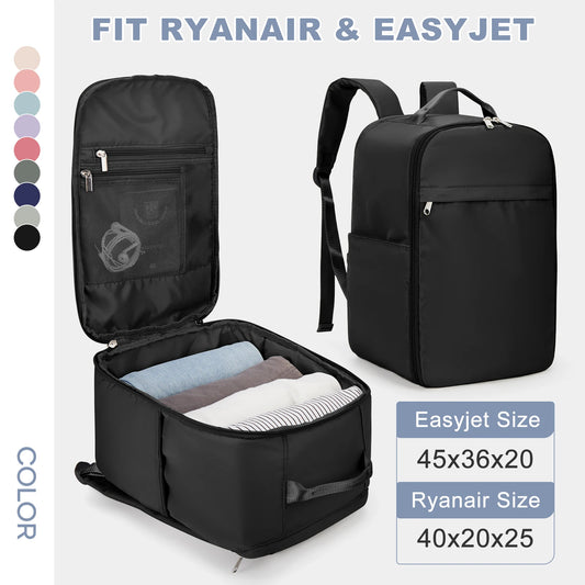 Premium Airline Cabin Backpack - 40x20x25cm Travel Laptop Bag