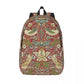 William Morris Tree of Life Canvas Backpack - Floral Art 15 Inch Laptop Bag