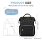 Women's Water-Resistant Laptop Backpack with USB Port - Professional Travel & Work Bag