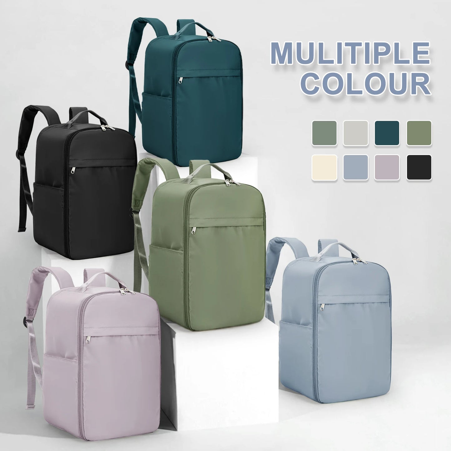 Premium Airline Cabin Backpack - 40x20x25cm Travel Laptop Bag
