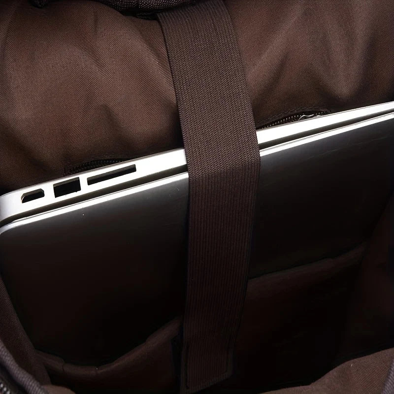 DUTRIEUX Retro Bucket Backpack - Large Casual Sports Travel Bag