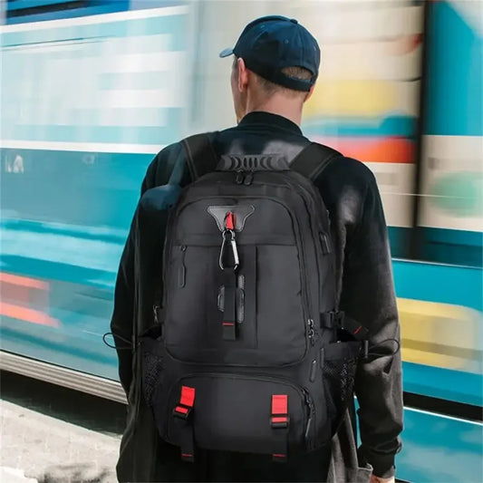 Brompton Bicycle Backpack - USB Charging Oxford Laptop Bag with Shoe Compartment