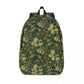 William Morris Tree of Life Canvas Backpack - Floral Art 15 Inch Laptop Bag