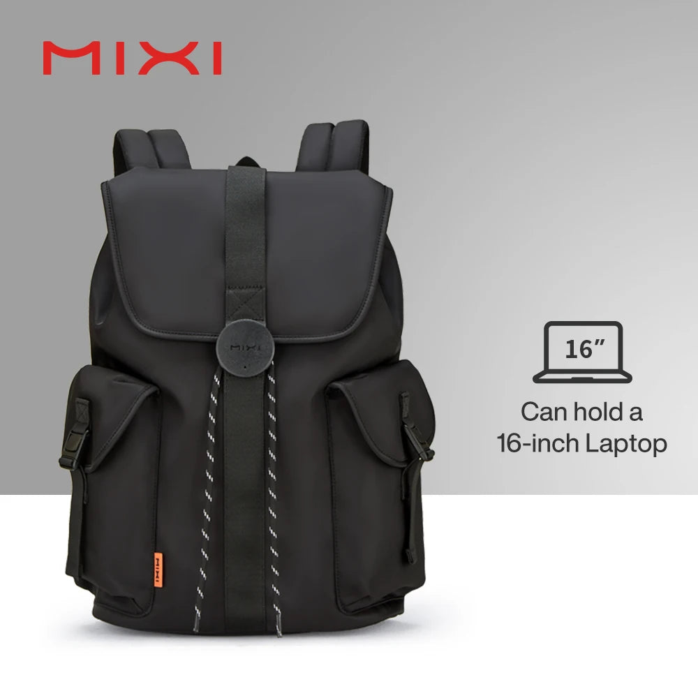 Mixi 17-Inch Waterproof Laptop Backpack - Lightweight Travel Rucksack for College & Work