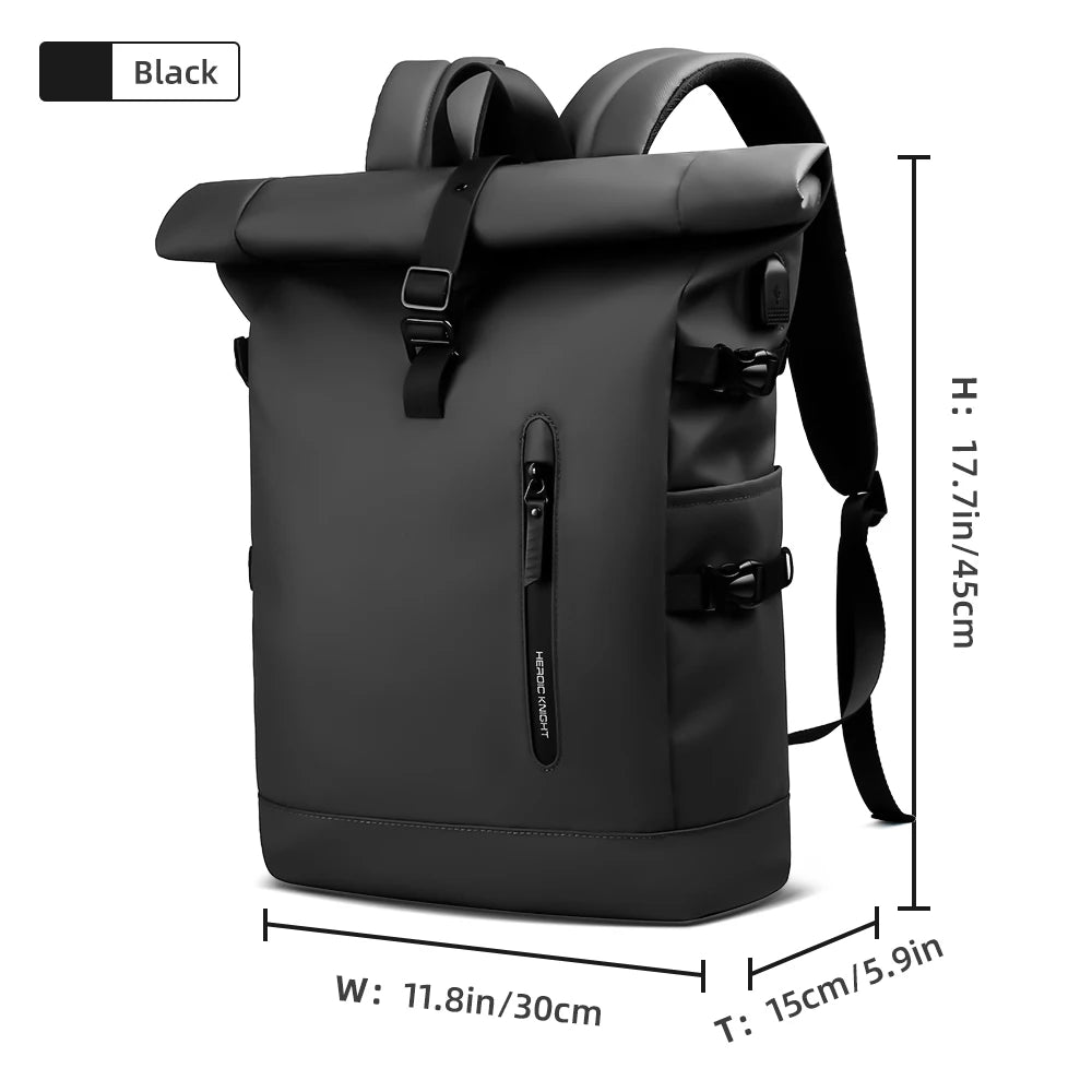 Large Laptop Backpack with USB Port and Anti-Theft Design