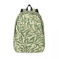 William Morris Tree of Life Canvas Backpack - Floral Art 15 Inch Laptop Bag