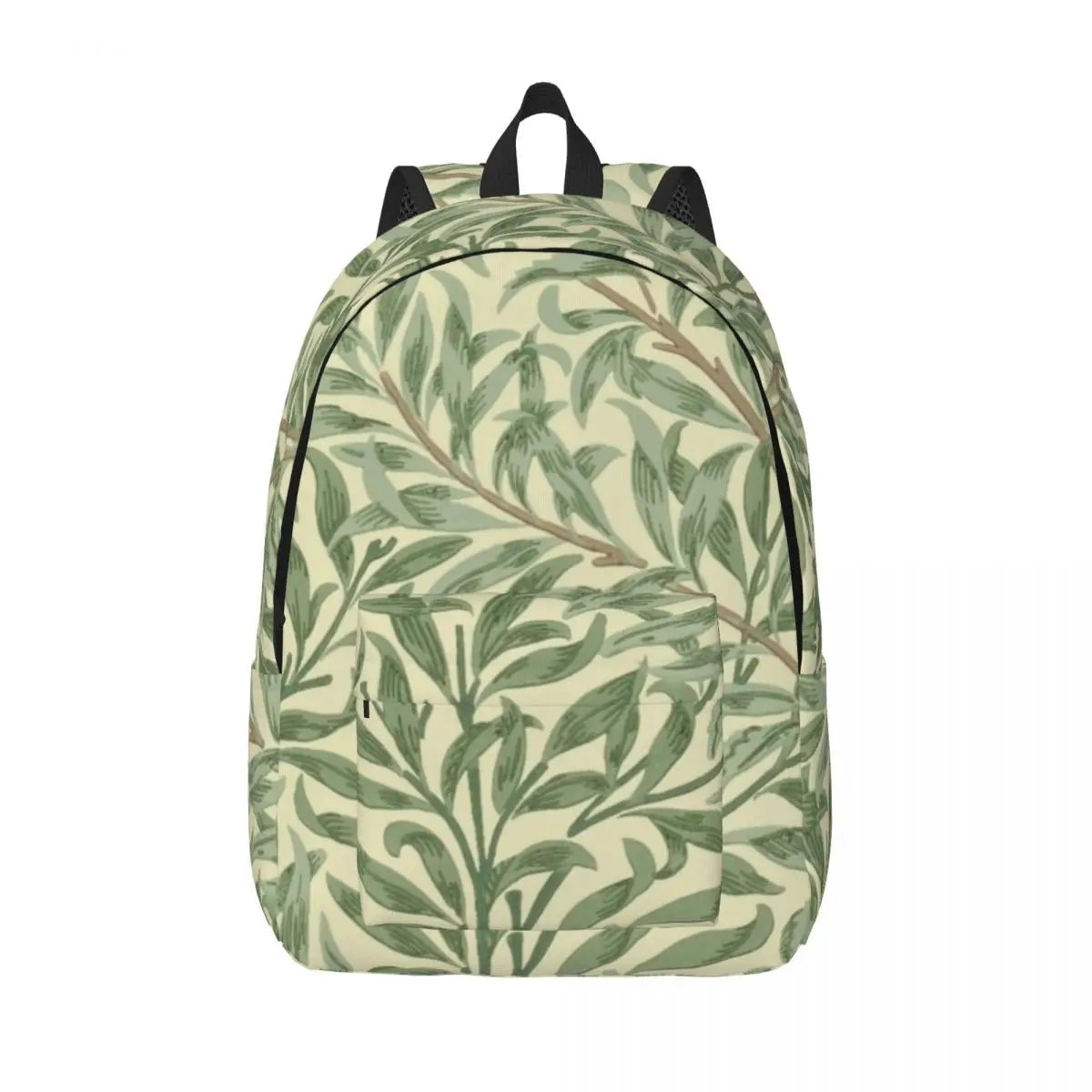 William Morris Tree of Life Canvas Backpack - Floral Art 15 Inch Laptop Bag