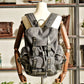 Canvas Leather Travel Backpack