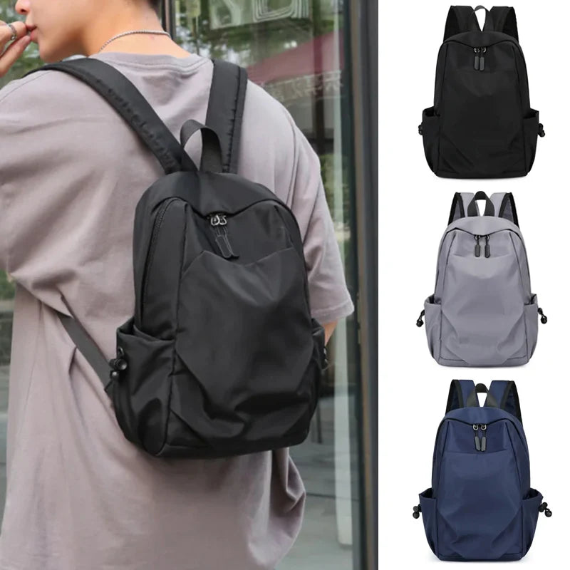 STACEYO Small Men's Backpack - Fashion Waterproof Canvas Sports Travel Bag