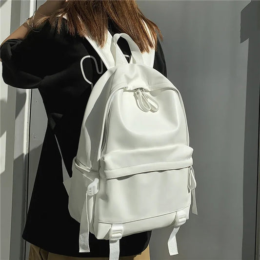 Women's Leather Travel Backpack